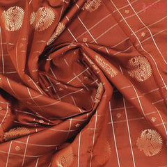 Copper Soft Art Silk Saree