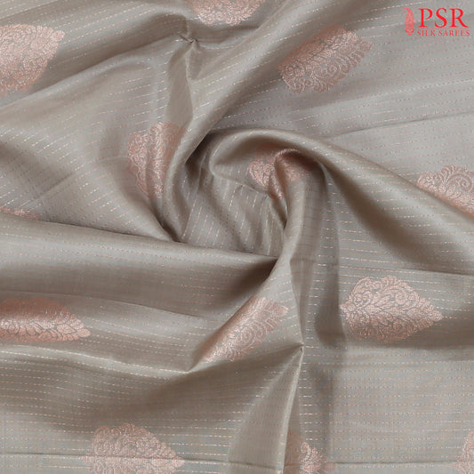 Light Grey Soft Silk Saree