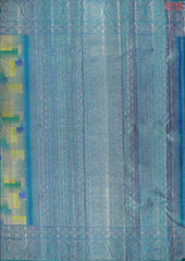 Multicolor Kanchipuram Jacquard Silk Saree