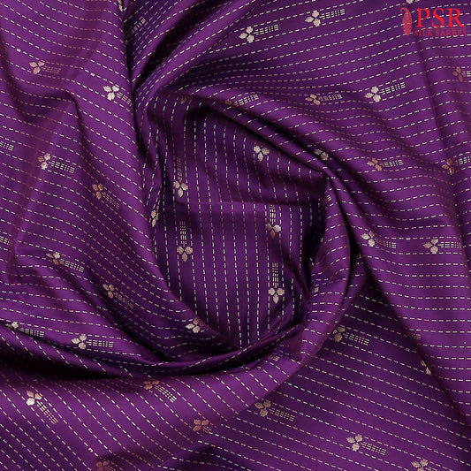Dark Purple Soft Art Silk Saree