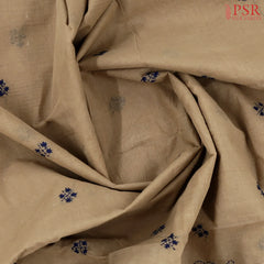 Tortilla Brown Bengal Cotton Saree