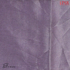 Aubergine Purple Semi Tussar Saree