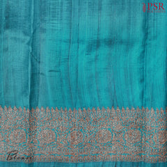 Red Banaras Jute Silk Saree