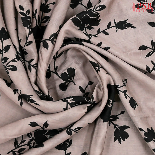 Misty Mauve Asssam Saree