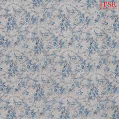 Pale Pink Linen Print Running Material