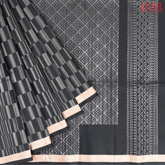 Black Soft Silk Saree