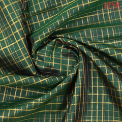 Dark Green Kanchipuram Silk Saree