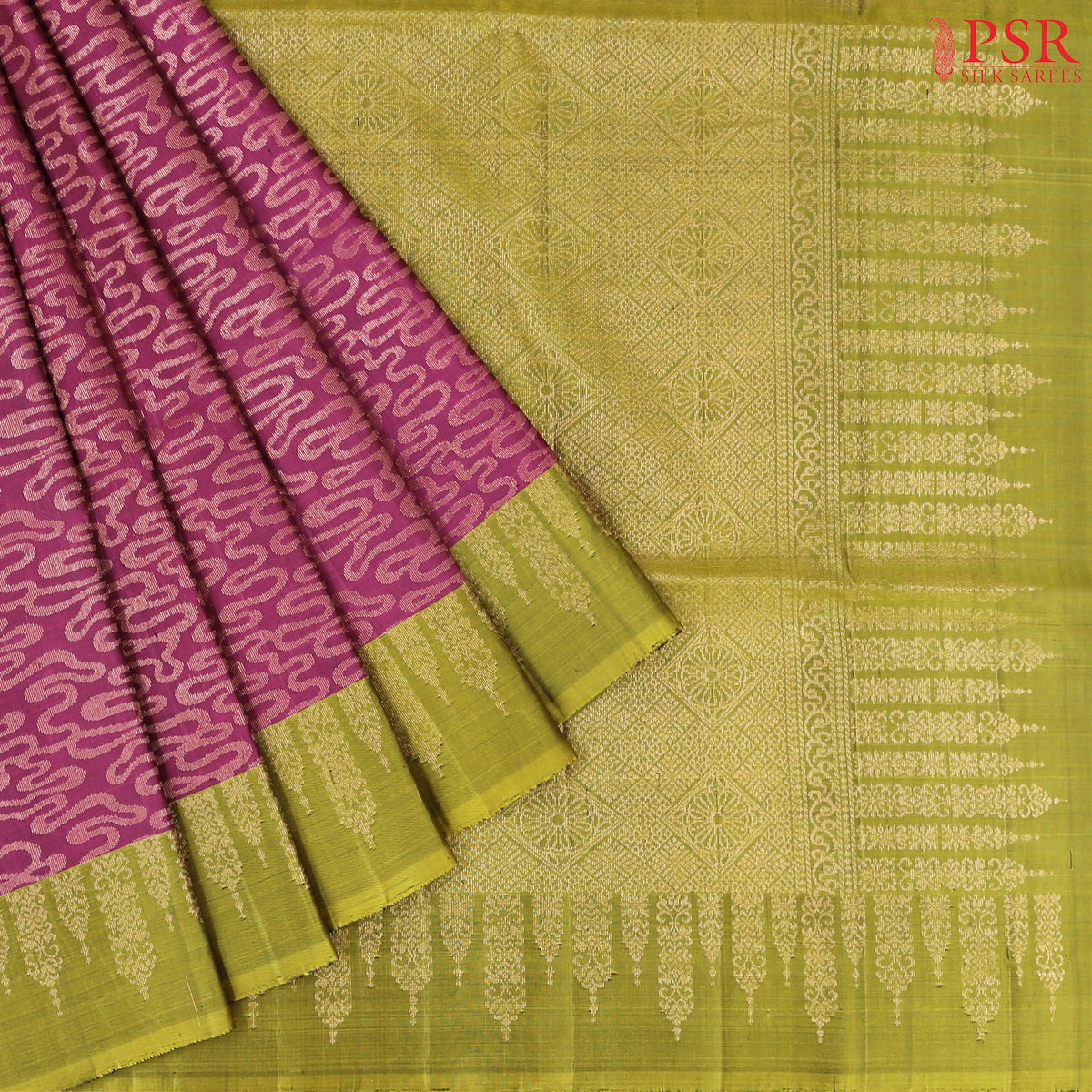 Boysenberry Purple Soft Silk Saree