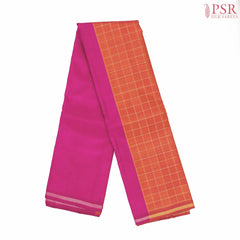 Magenta Pink Kanchipuram Silk Saree