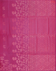 Pantone Magenta Jute Soft Silk Saree