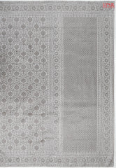 Winter White Summer Silk Saree