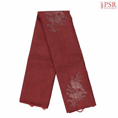 Classic Maroon Kanchipuram Silk Saree