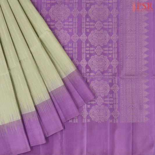 Green Chantilly Soft Silk Saree
