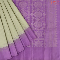 Green Chantilly Soft Silk Saree
