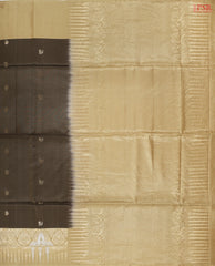 Cedar Brown Soft Silk Saree