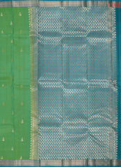 Parrot Green Fancy Kanchipuram Silk Saree