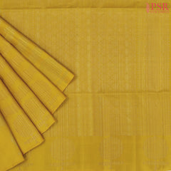 Mustard Yellow Soft Silk Saree