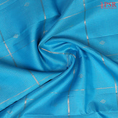 Capri Blue Fancy Kanchipuram Silk Saree