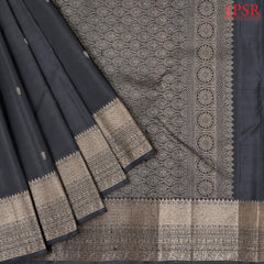 Black Kanchipuram Silk Saree