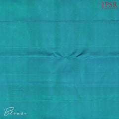 Multicolor Kanchipuram Jacquard Silk Saree