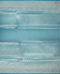 Capri Blue Summer Silk Saree