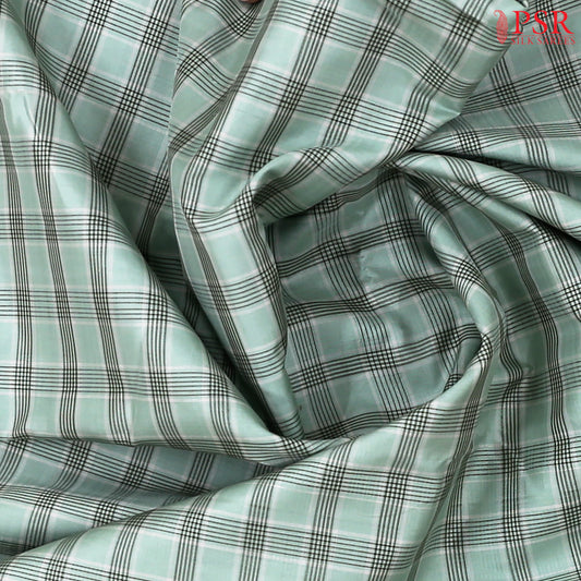 Brook Green Kanchipuram Silk Saree