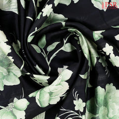 Black Semi Tussar Saree