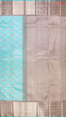 Turquoise Bridal Kanjivaram Silk