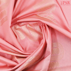 Candlelight Peach Soft Art Silk Saree