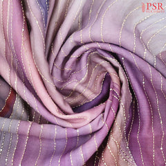 Multicolor Munga Silk Saree