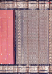 Onion Pink Kanchipuram Silk Saree