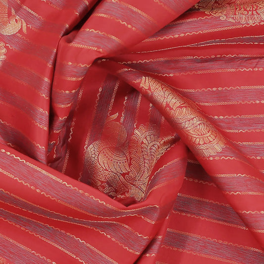 Barn Red Soft Silk Saree