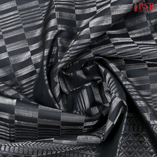 Black Soft Silk Saree