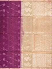 Boysenberry Purple Silk Cotton Saree