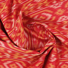 Red Patola Silk Cotton Saree