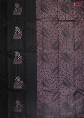 Black Kanchipuram Silk Saree