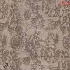 Fossil Grey Assam Saree