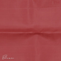 Dark Red Kanchipuram Silk Saree