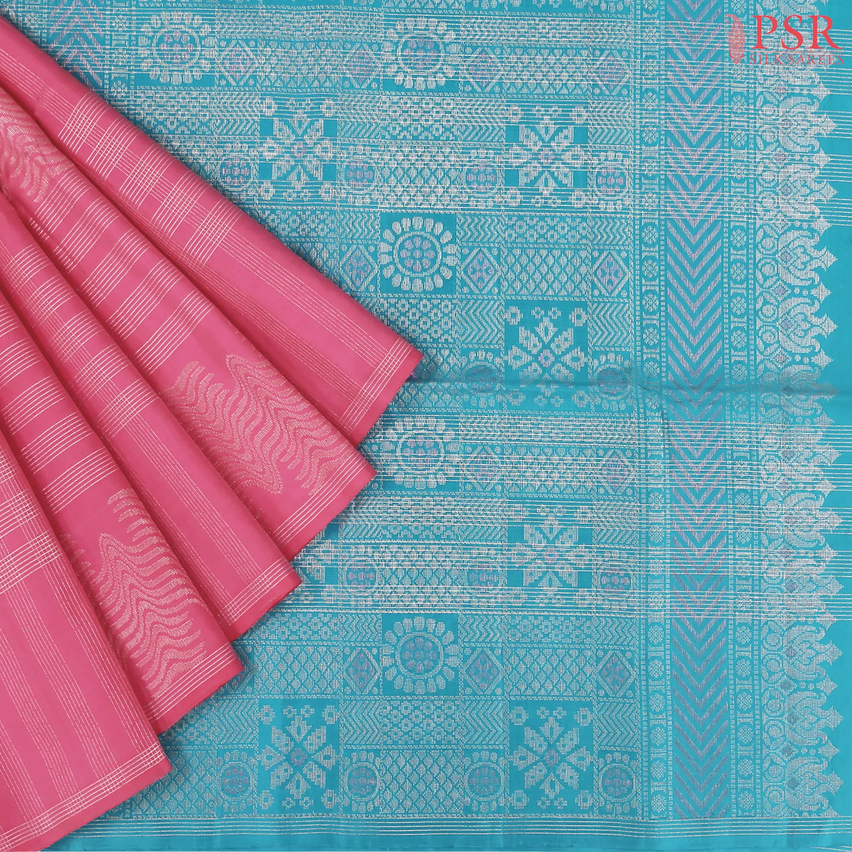 Pink Soft Silk Saree