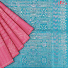 Pink Soft Silk Saree