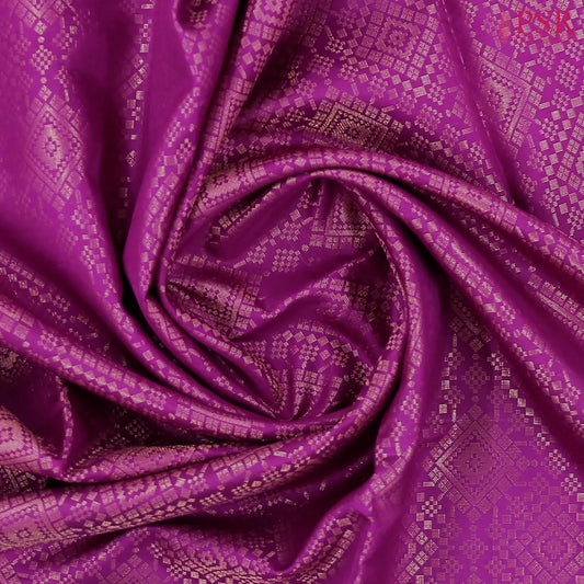Magenta Purple Soft Silk Sareee