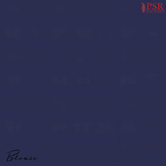 Dark Blue Kalakshetra Kovai Cotton Saree