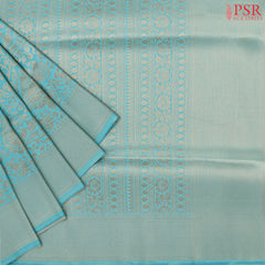 Light Blue Summer Silk Saree