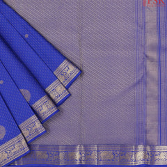 Royal Blue Fancy Kanchipuram Silk Saree