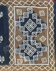 Prussian Blue Kota Saree