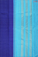 Royal Blue Kanchipuram Silk Saree