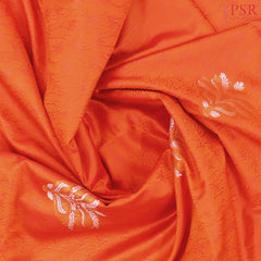 Saffron Soft Art Silk Saree