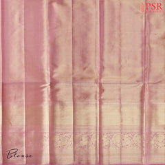 Kobi Pink Kanchipuram Tissue Silk Saree
