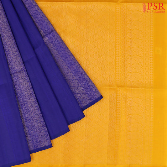 Royal Blue Soft Silk Saree