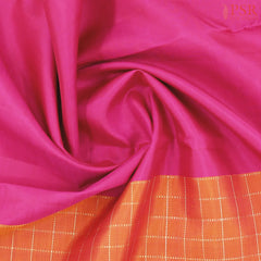 Magenta Pink Kanchipuram Silk Saree